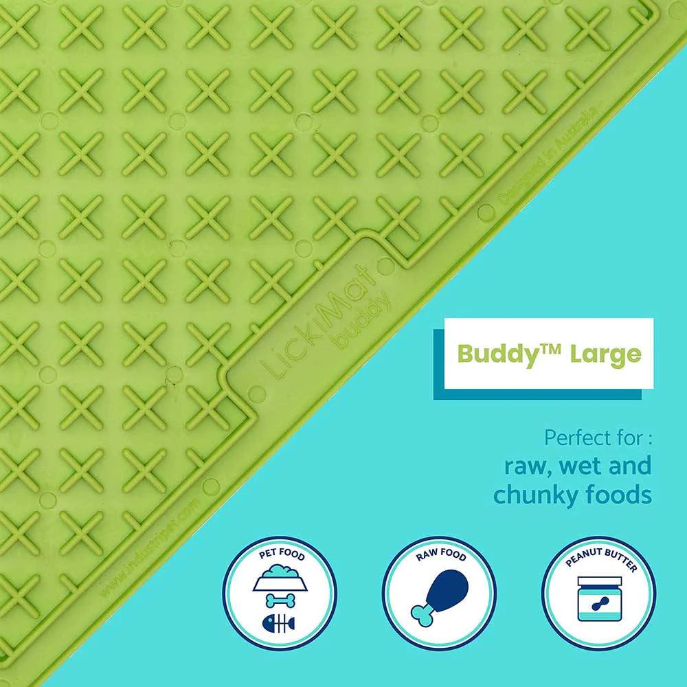 Lickimat Buddy Large Treat Mat for Dogs & Cats